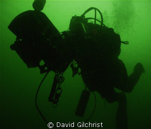 Test Dive-Diver tests handheld navigation equipment in th... by David Gilchrist 